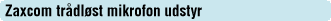 Zaxcom tr&aring;dl&oslash;st mikrofon udstyr
