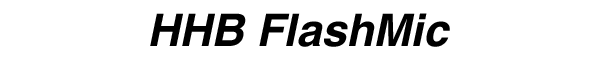 HHB FlashMic