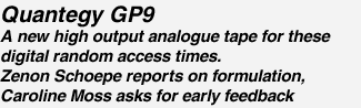 Quantegy GP9