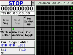 Zaxcom Deva screenshot med ZaxNet
