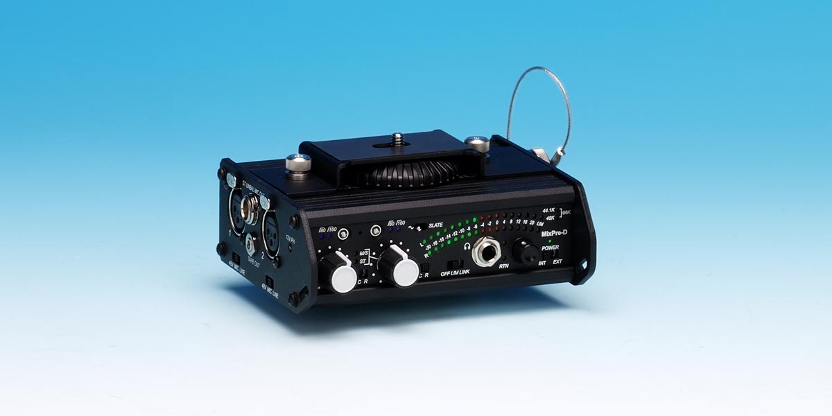 Sound Devices MixPreD med XL-CAM beslag
