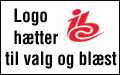 Logo hætter til valg og blæst