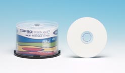 HHB CDR-80SILVERBULK Thermo og Inkjet Printable samt CDR pen