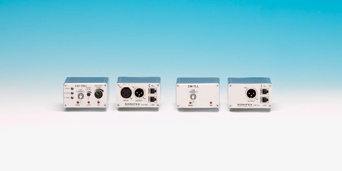 Sonifex CM-TBU og CM-TLL