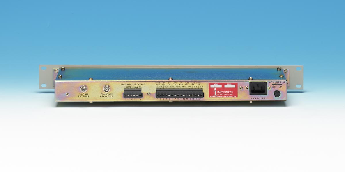 Inovonics 630 bagside
