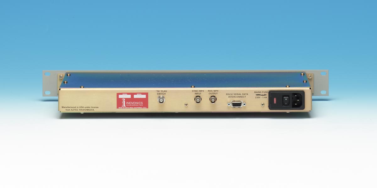 Inovonics 711 bagside