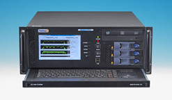 Sonifex FlashLog8 broadcast logger i 19" 4U PC med keyboard og sk&aelig;rm