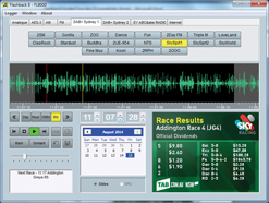 Sonifex FlashLog8 Playback DAB screen